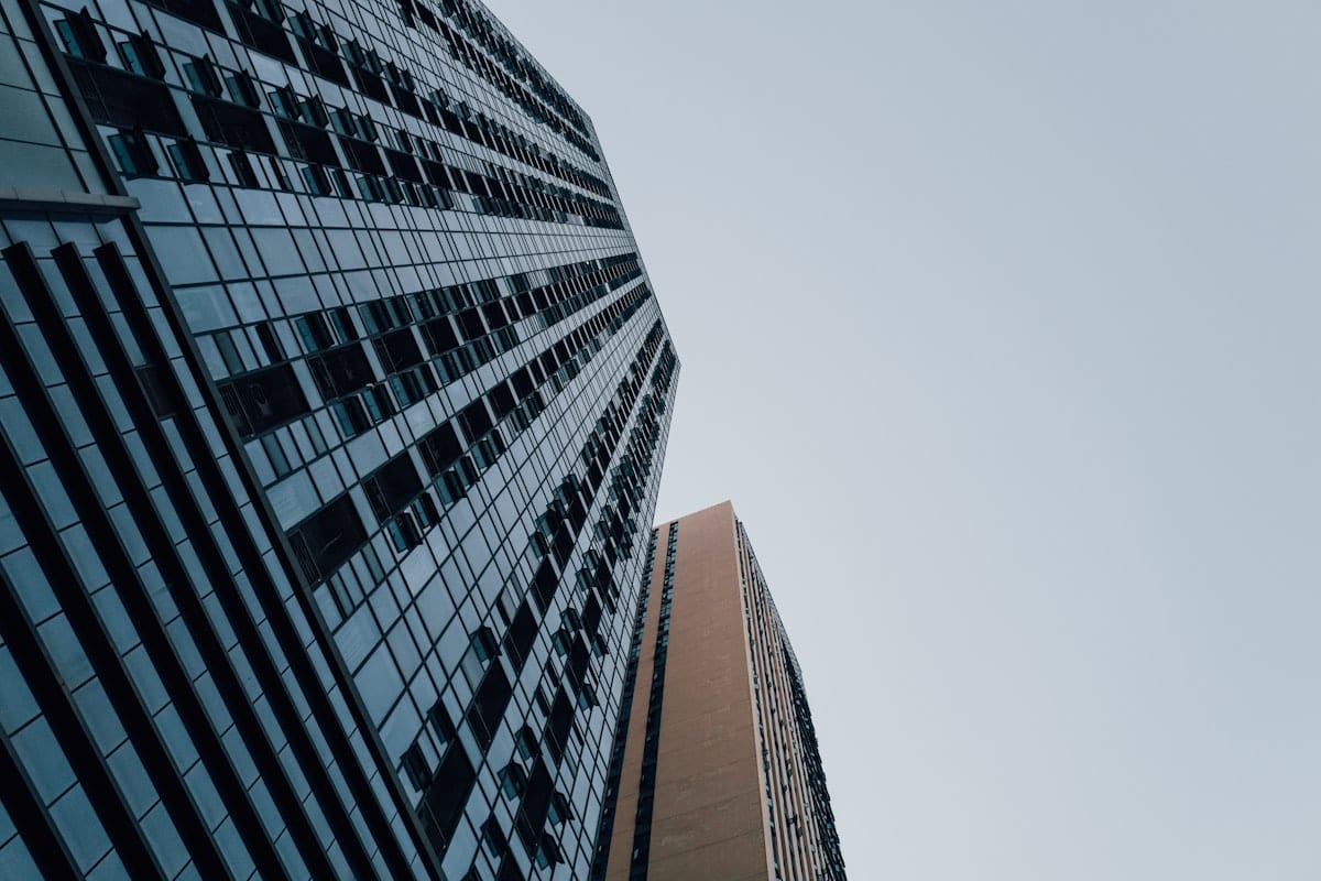 Las Colinas business district skyline in Irving, TX